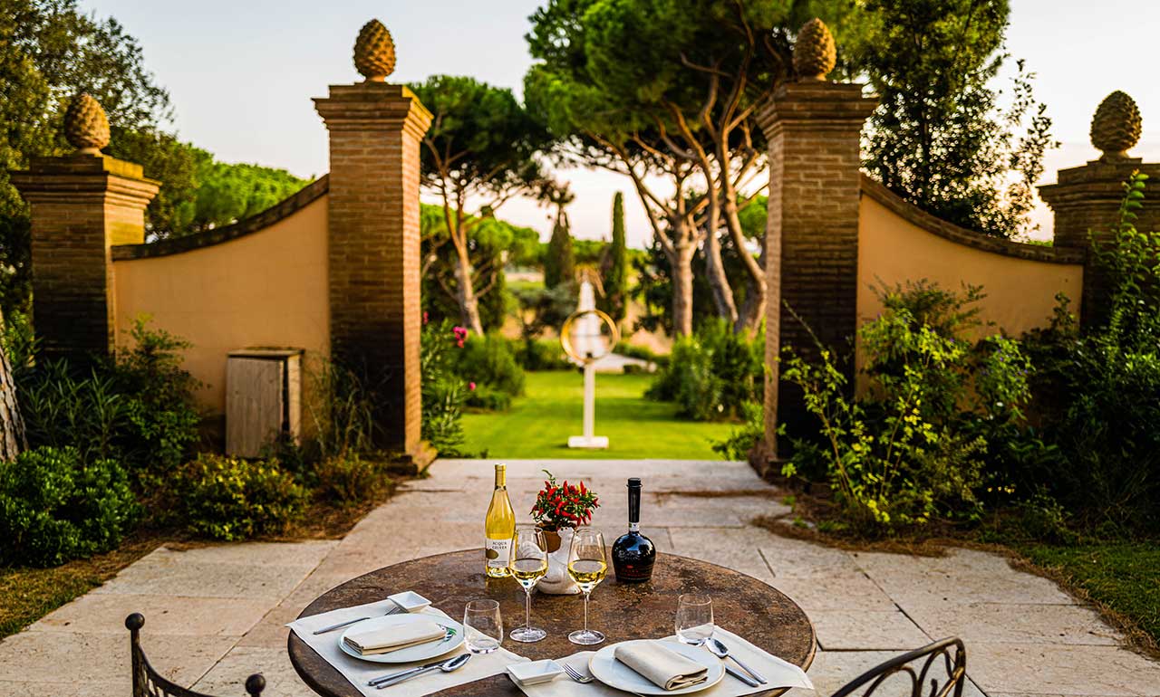 la villa restaurant in Maremma