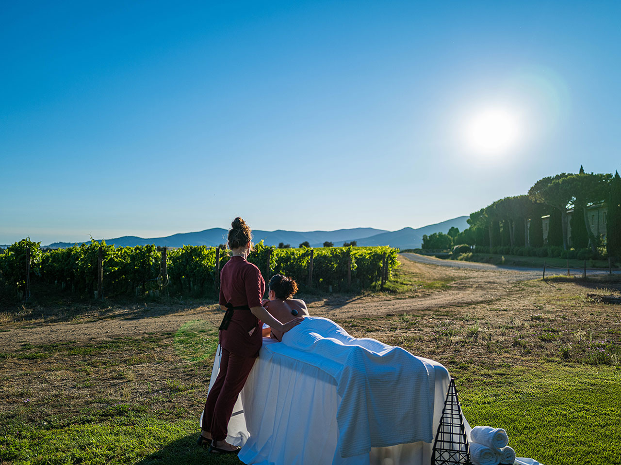 Vendemmia experience a L'Andana Resort in Toscana